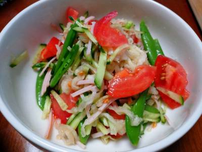 切り干し大根のサラダ