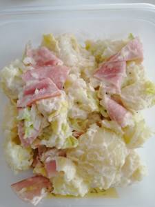 春キャベツのポテトサラダ