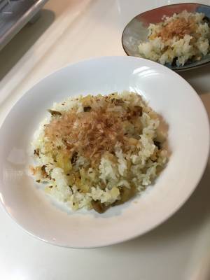 漬物チャーハン