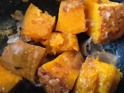 かぼちゃのバターあえ