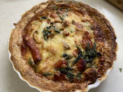 ほうれんそうのキッシュ
