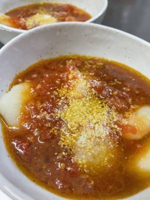 フレッシュトマトソースのニョッキ