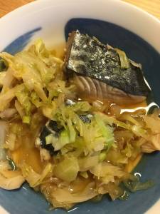さわらのキャベツ煮