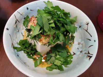 ごちそう冷ややっこ