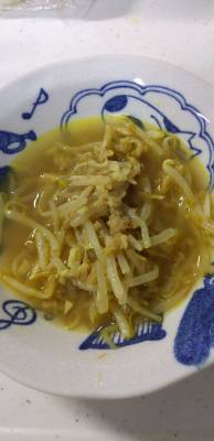 ツナもやし炒め