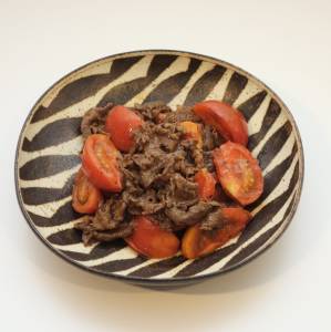 トマトと牛肉の炒め物