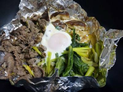 牛肉のねぎ塩焼き