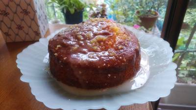 レモンアイシングケーキ