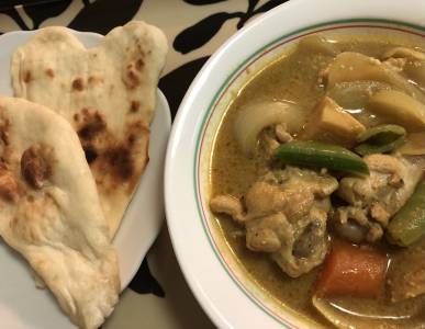 春のスパイスカレー