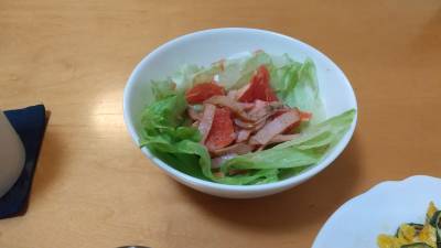 グレープフルーツのサラダ