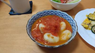 フレッシュトマトソースのニョッキ