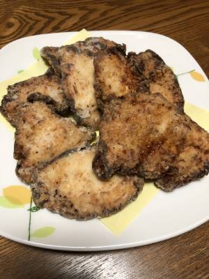 薄切りクイックから揚げ