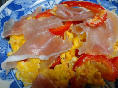 バスク風オムレツ