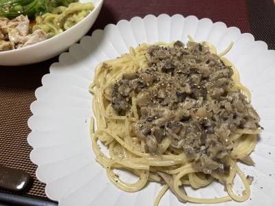 ポークソテー きのこソース