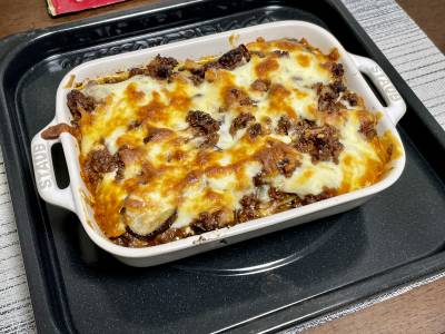 なす入りラザニア