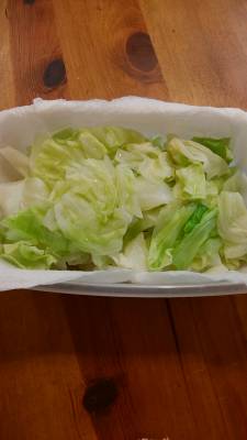 レンチンキャベツ