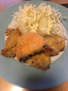 揚げない一口かつ