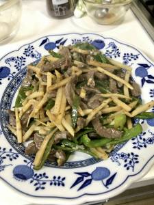 チンジャオロースー