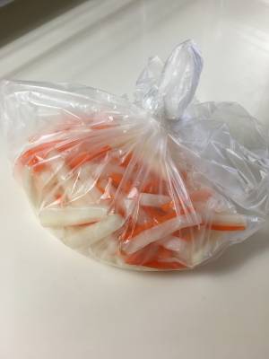 ソルティキャロット大根