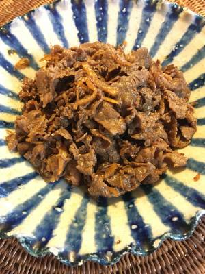 牛肉のしぐれ煮
