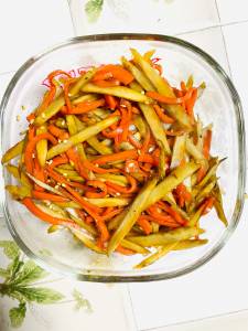 ごぼうとにんじんのきんぴら