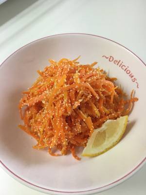 にんじんのたらこ炒め