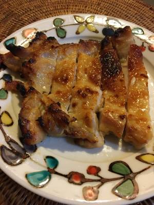 鶏肉のみそ焼き