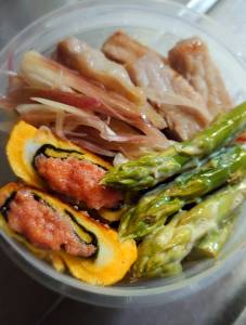 豚肉の梅酢焼き