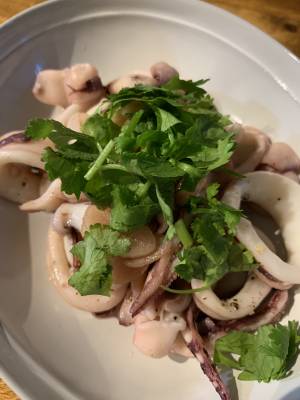 いかのガーリックソテー