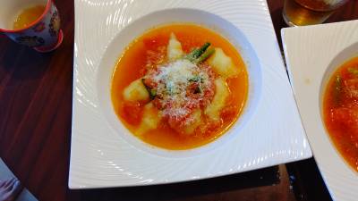 フレッシュトマトソースのニョッキ