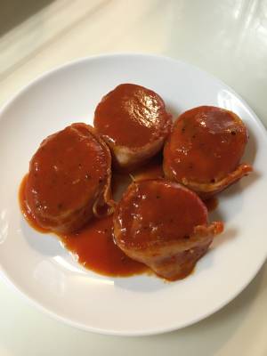 豚ヒレベーコン巻き