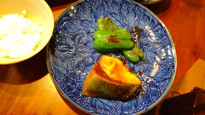 ぶりの照り焼き