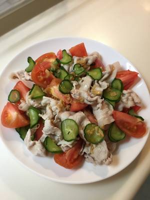 トマト豚しゃぶ