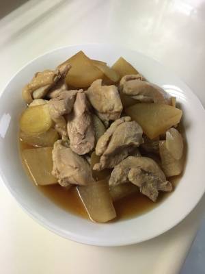 大根と鶏肉の煮物