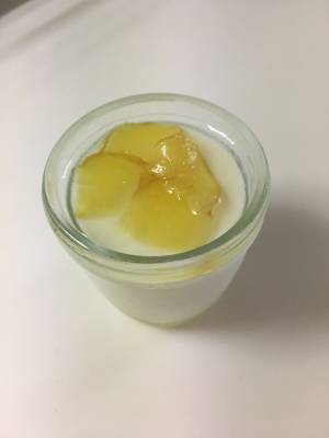 ジンジャーミルク寒天