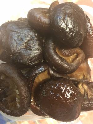 干ししいたけの含め煮