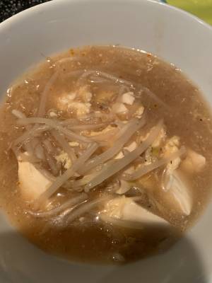 サンラータン風スープ