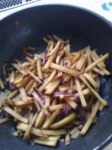 さつまいものきんぴら