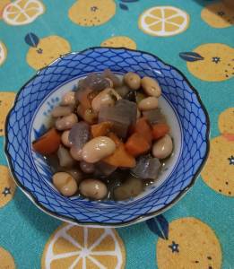 ふっくら五目豆