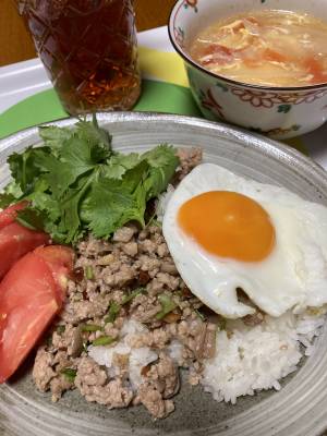 どい流ガパオライス