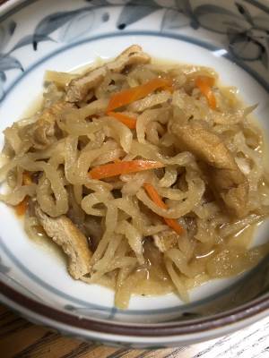 切り干し大根の炊いたん