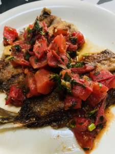 いわしのガーリックオイル焼き