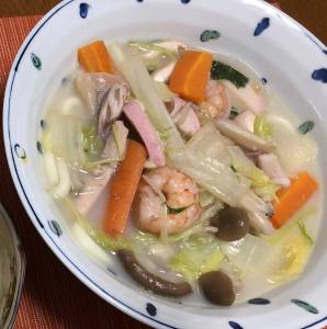 煮込みチャンポンうどん