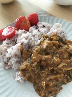 さば缶ドライカレー