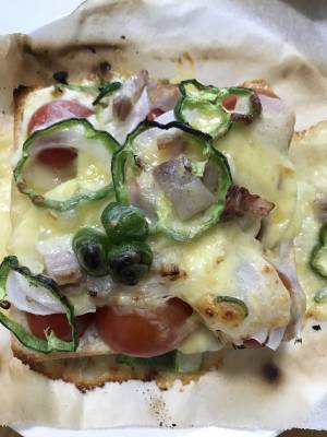 ミニトマト・ピザトースト