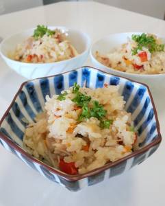 しょうがたっぷりピラフ