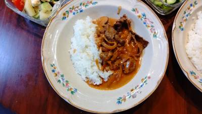 ビーフストロガノフ