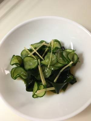 きゅうりの酢の物