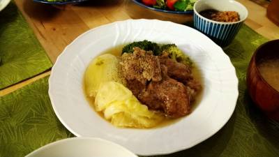 豚肉とキャベツの重ね煮