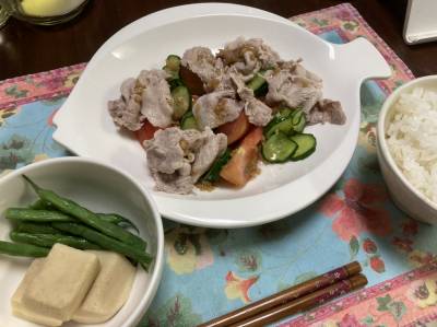 トマト豚しゃぶ レシピ 夏梅 美智子さん みんなのきょうの料理 おいしいレシピや献立を探そう トマト豚しゃぶ レシピ 夏梅 美智子さん みんなのきょうの料理 おいしいレシピや献立を探そう